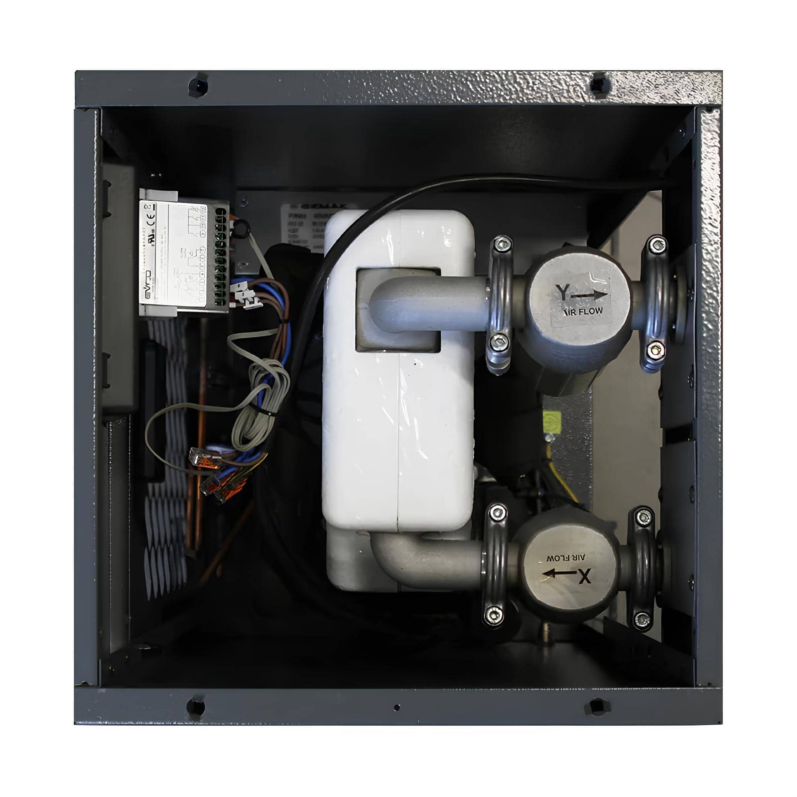 Pohled shora do kondenzační sušičky WDF Walter