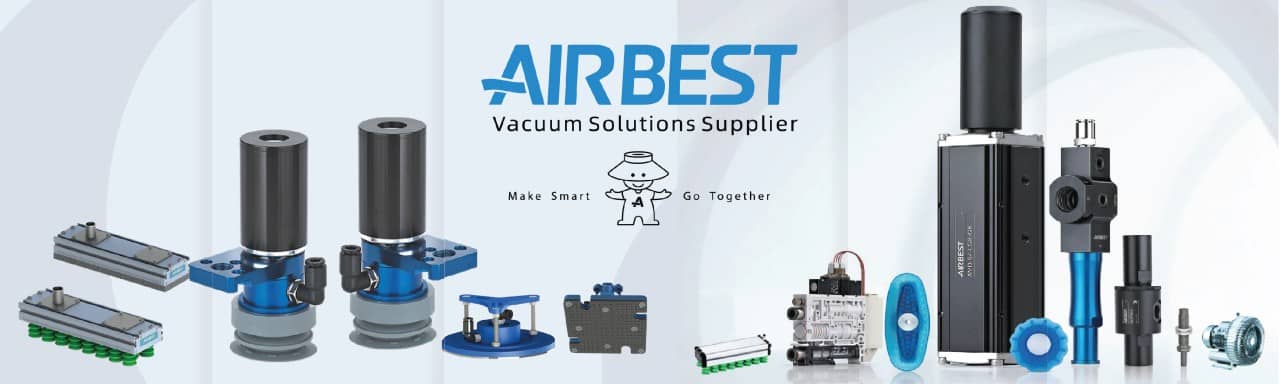 Výrobky a produkty společnosti AirBest pro Vakuum techniku a automatizaci